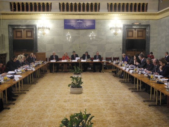 Предсједавајући оба дома Парламентарне скупштине БиХ Борјана Кришто и Бариша Чолак учествују на 7. Конференцији предсједника парламената држава Западног Балкана